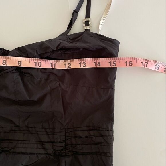 Karen Millen Black Cocktail Dress Size 6 - Picture 7 of 13